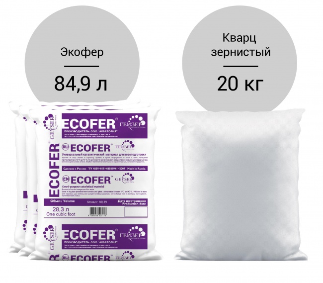 Система очистки воды для коттеджа Гейзер