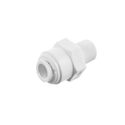 Фитинг прямой 1/4-1/4 трубка-резьба MC0404