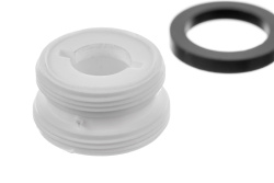 Муфта (ниппель переходной 22/24), пластмассовая